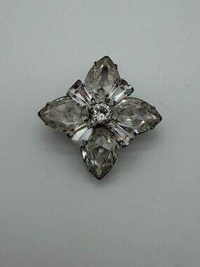 Vintage Albert Weiss Crystal Brooch